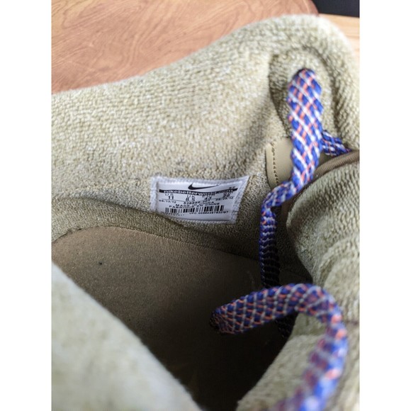 Nike Womens Dunk Sky Hi Suede Bamboo Sneaker Wedges 528899-201 Size 10 - Picture 14 of 16